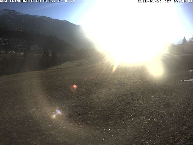 Archived image Webcam Grisons: Flims - Rens