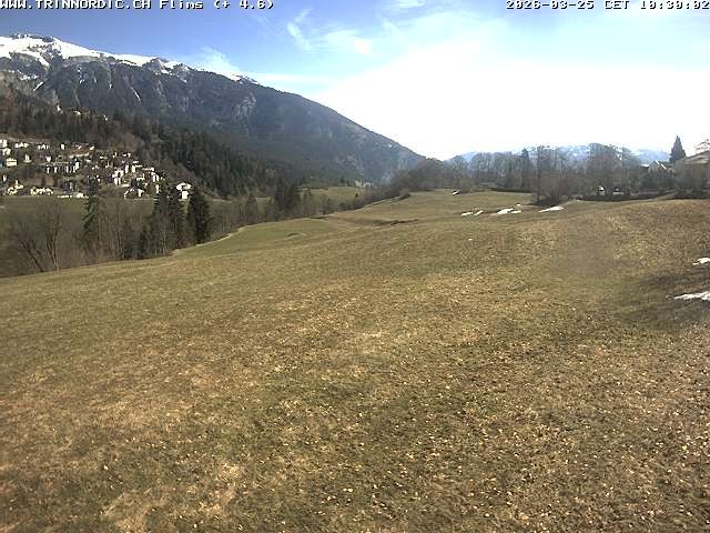 Archived image Webcam Grisons: Flims - Rens