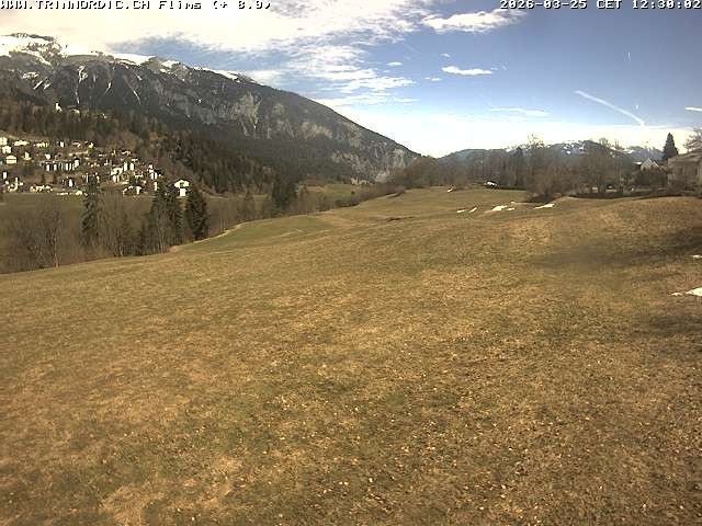 Archived image Webcam Grisons: Flims - Rens