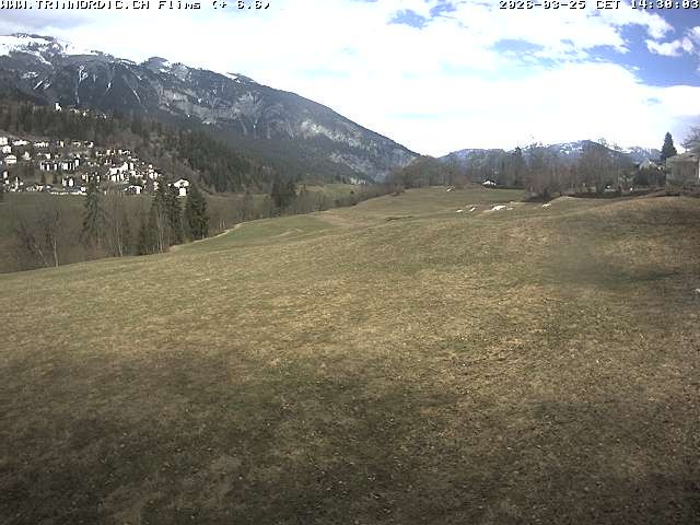 Archived image Webcam Grisons: Flims - Rens