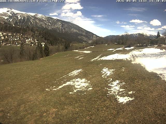 Archived image Webcam Grisons: Flims - Rens