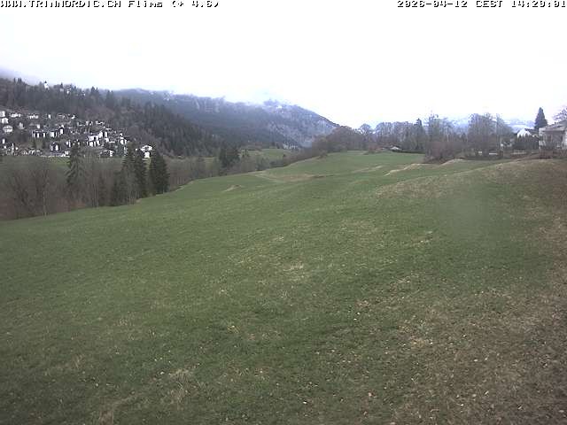 Archived image Webcam Grisons: Flims - Rens