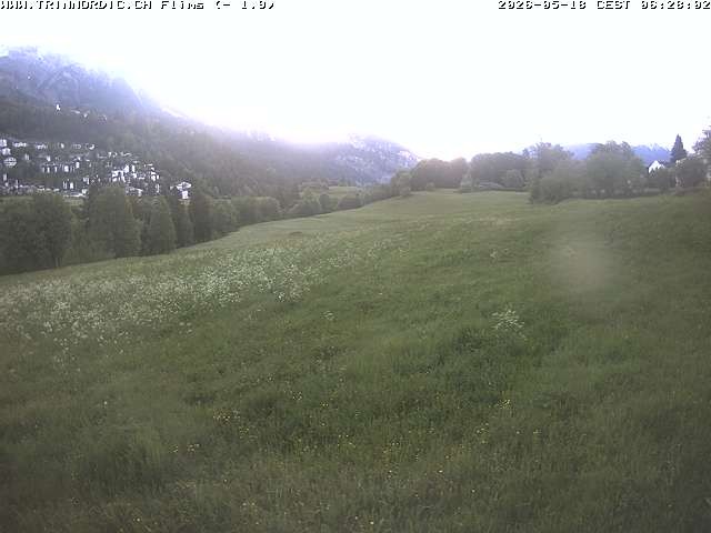 Archived image Webcam Grisons: Flims - Rens