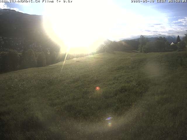 Archived image Webcam Grisons: Flims - Rens