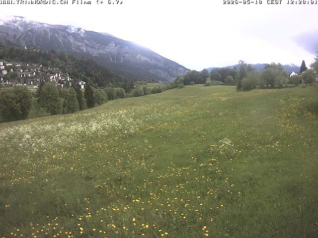 Archived image Webcam Grisons: Flims - Rens