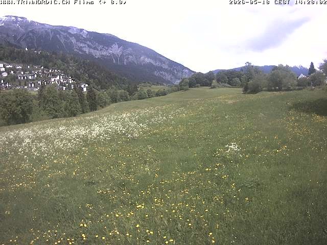 Archived image Webcam Grisons: Flims - Rens