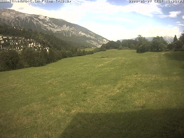 Archiv Foto Webcam Graubünden: Flims - Rens