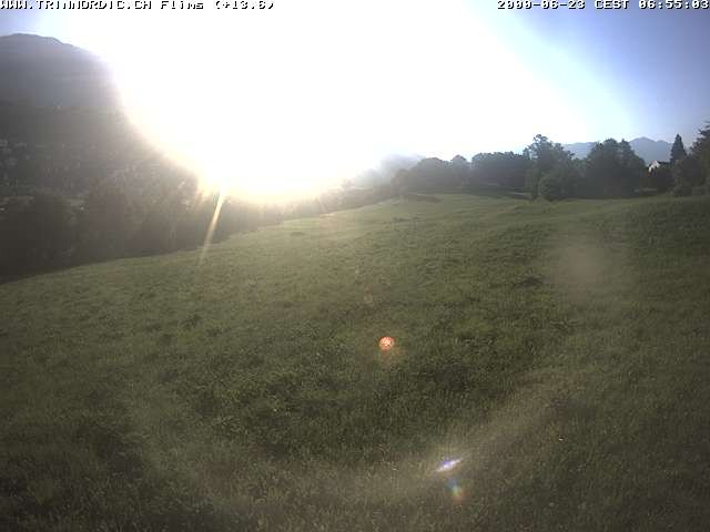 Archived image Webcam Grisons: Flims - Rens