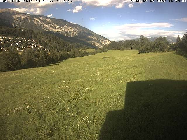 Archiv Foto Webcam Graubünden: Flims - Rens