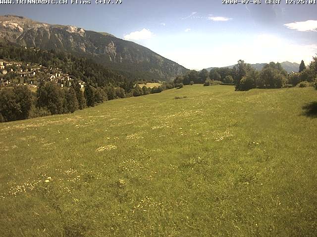 Archiv Foto Webcam Graubünden: Flims - Rens