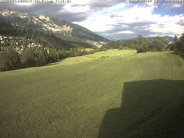 Archiv Foto Webcam Graubünden: Flims - Rens
