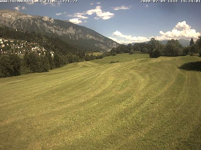 Archiv Foto Webcam Graubünden: Flims - Rens