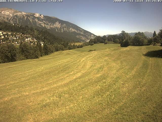 Archiv Foto Webcam Graubünden: Flims - Rens