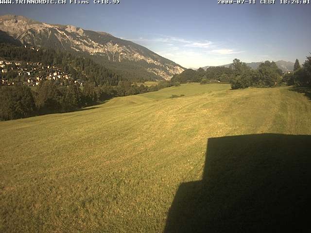 Archived image Webcam Grisons: Flims - Rens