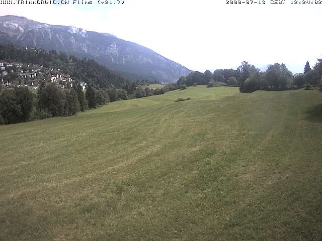Archived image Webcam Grisons: Flims - Rens