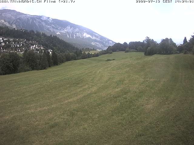 Archived image Webcam Grisons: Flims - Rens