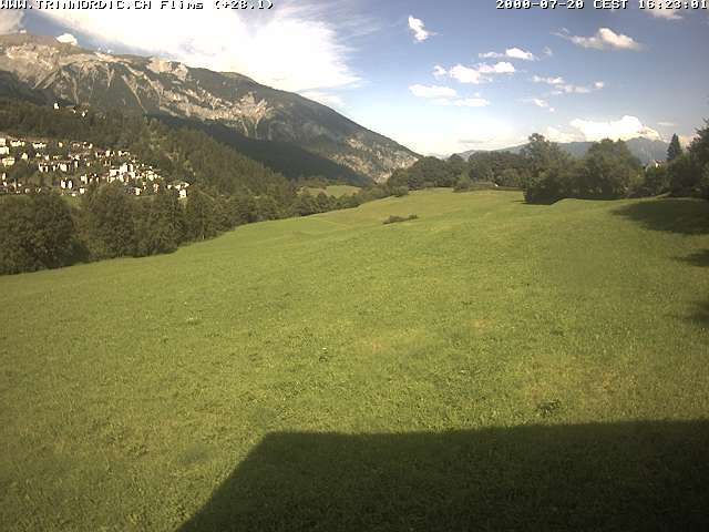 Archiv Foto Webcam Graubünden: Flims - Rens