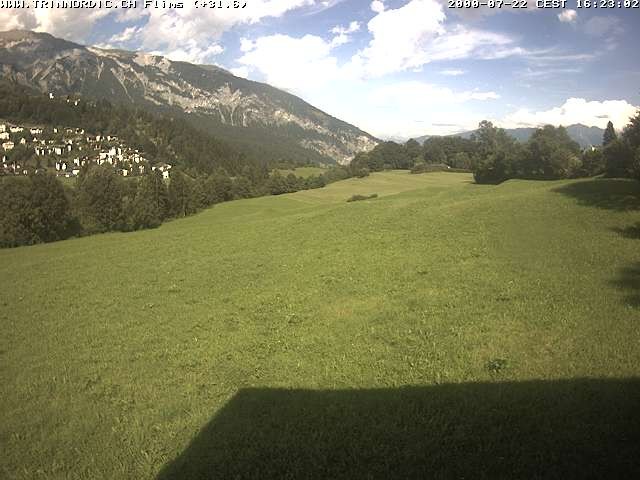 Archiv Foto Webcam Graubünden: Flims - Rens