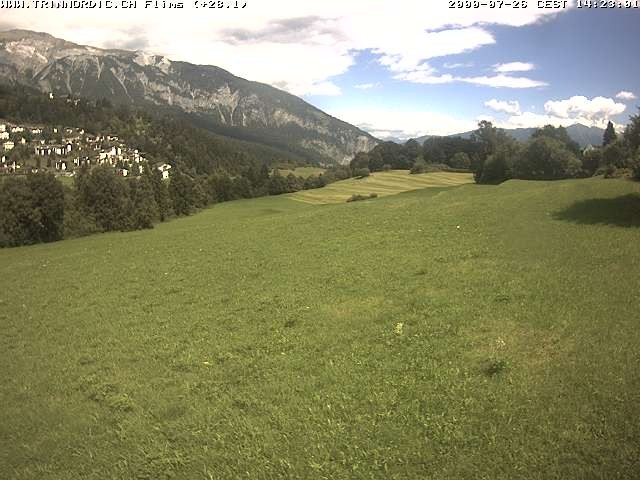 Archiv Foto Webcam Graubünden: Flims - Rens