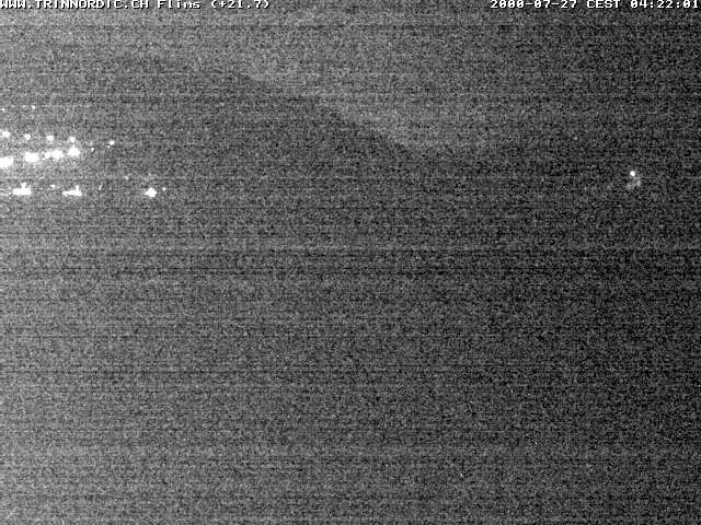 Archived image Webcam Grisons: Flims - Rens