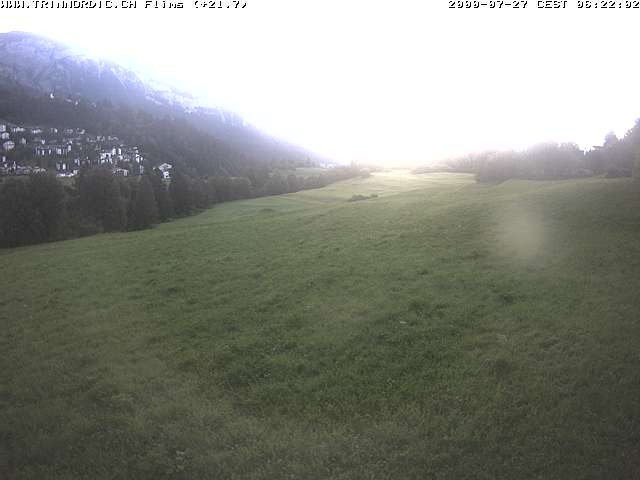 Archived image Webcam Grisons: Flims - Rens