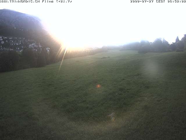 Archived image Webcam Grisons: Flims - Rens