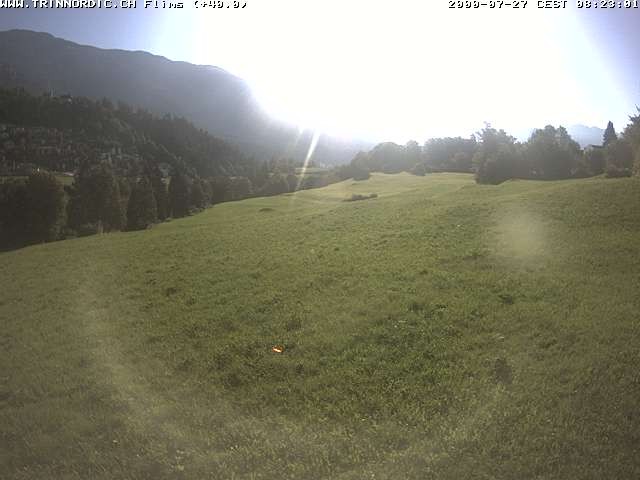 Archived image Webcam Grisons: Flims - Rens