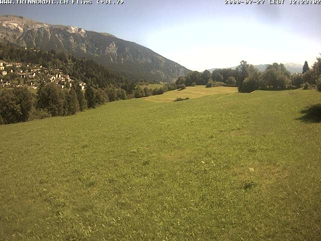 Archived image Webcam Grisons: Flims - Rens