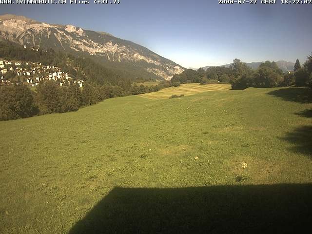 Archived image Webcam Grisons: Flims - Rens