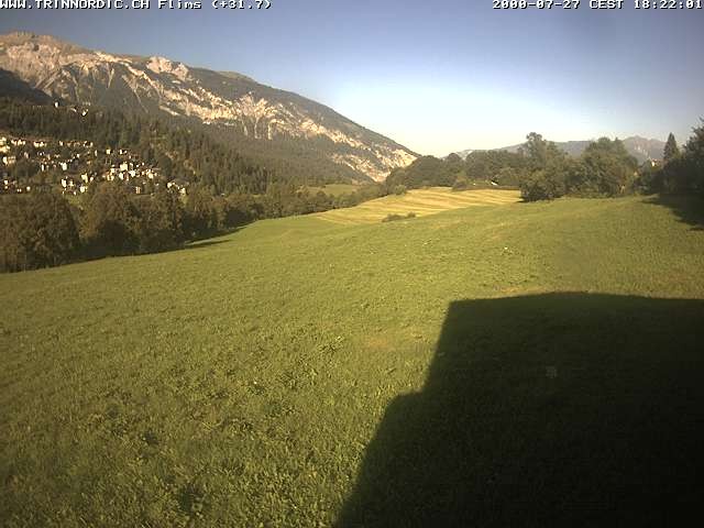 Archived image Webcam Grisons: Flims - Rens