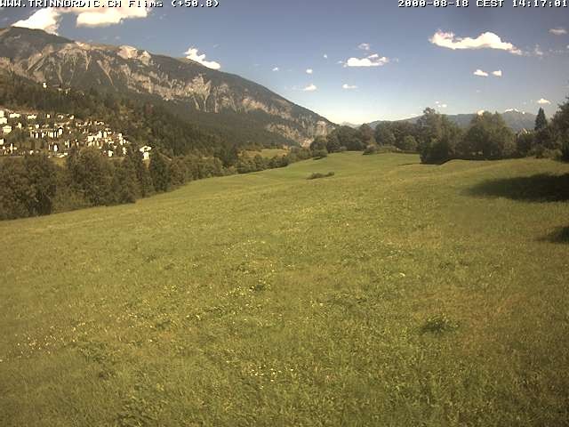 Archiv Foto Webcam Graubünden: Flims - Rens