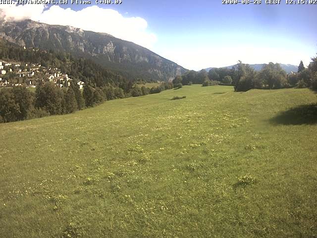 Archiv Foto Webcam Graubünden: Flims - Rens
