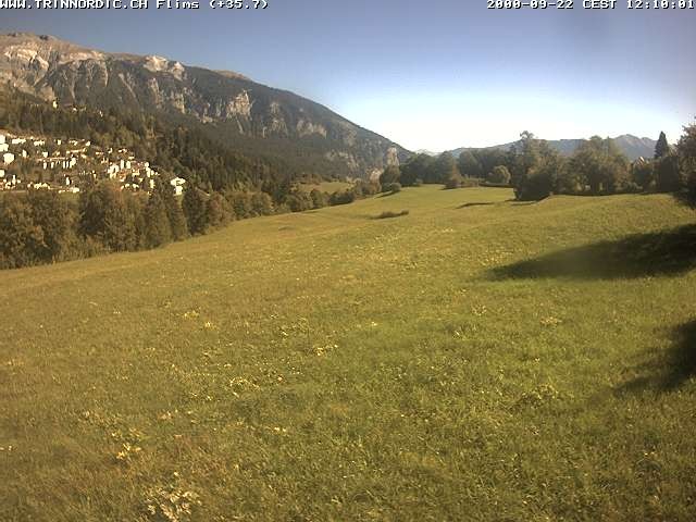 Archiv Foto Webcam Graubünden: Flims - Rens