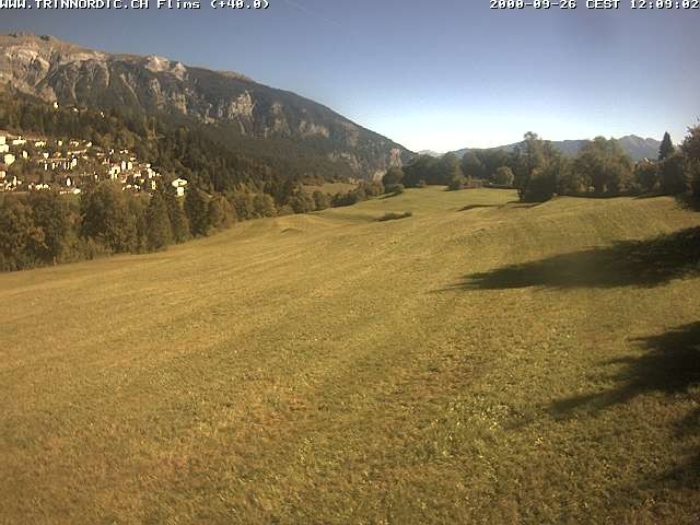 Archiv Foto Webcam Graubünden: Flims - Rens