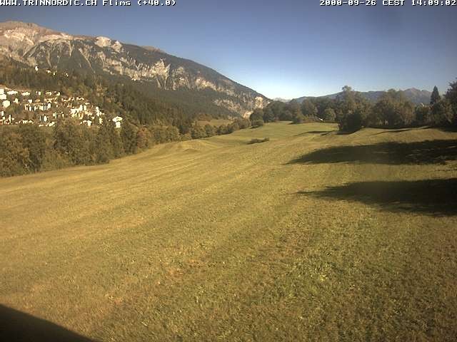 Archiv Foto Webcam Graubünden: Flims - Rens