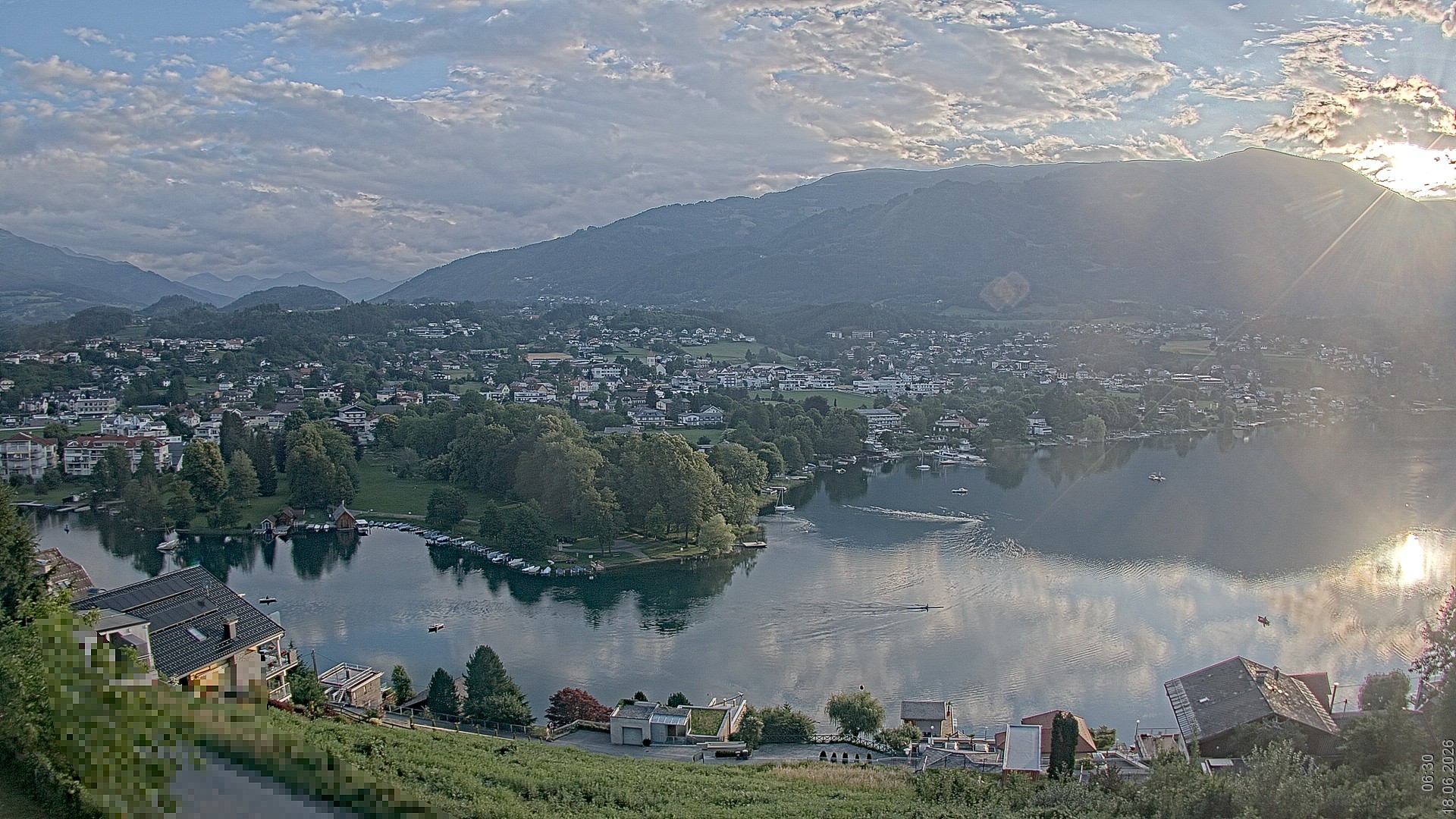 Archived image Webcam Seeboden (Carinthia)