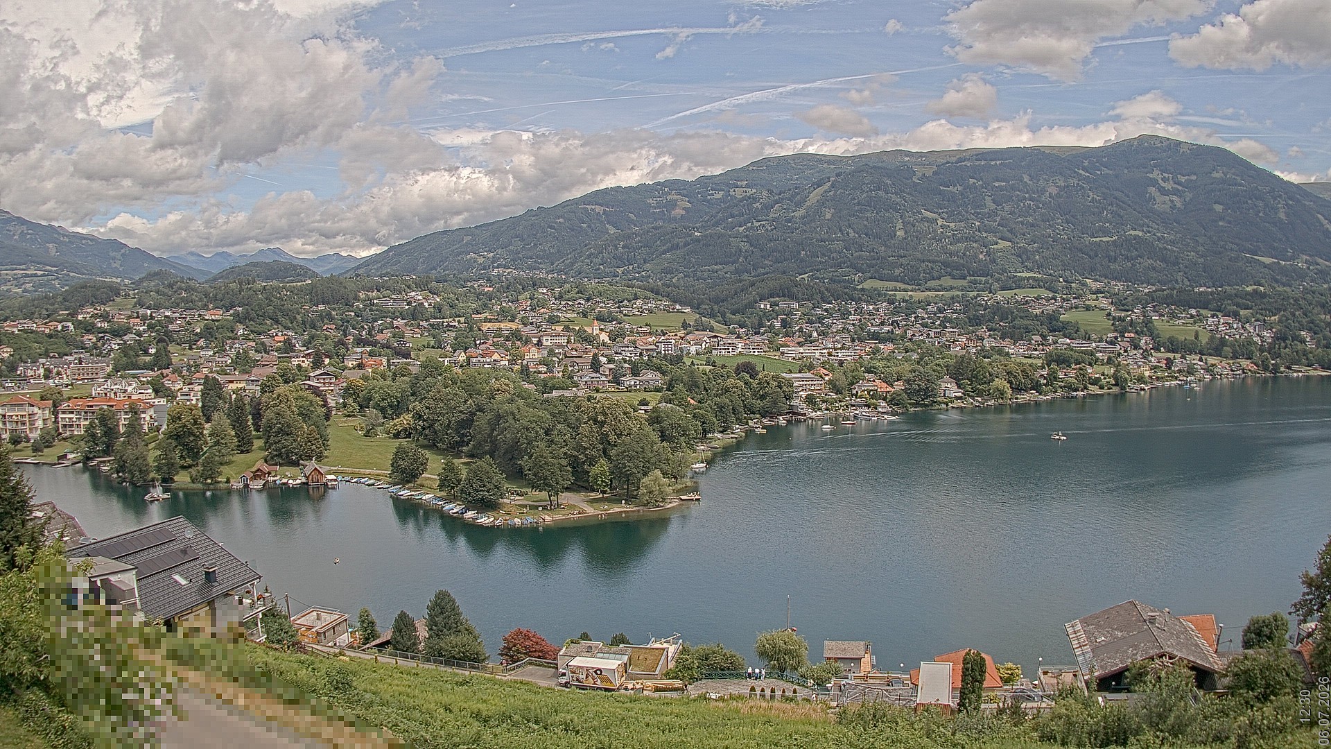 Archived image Webcam Seeboden (Carinthia)