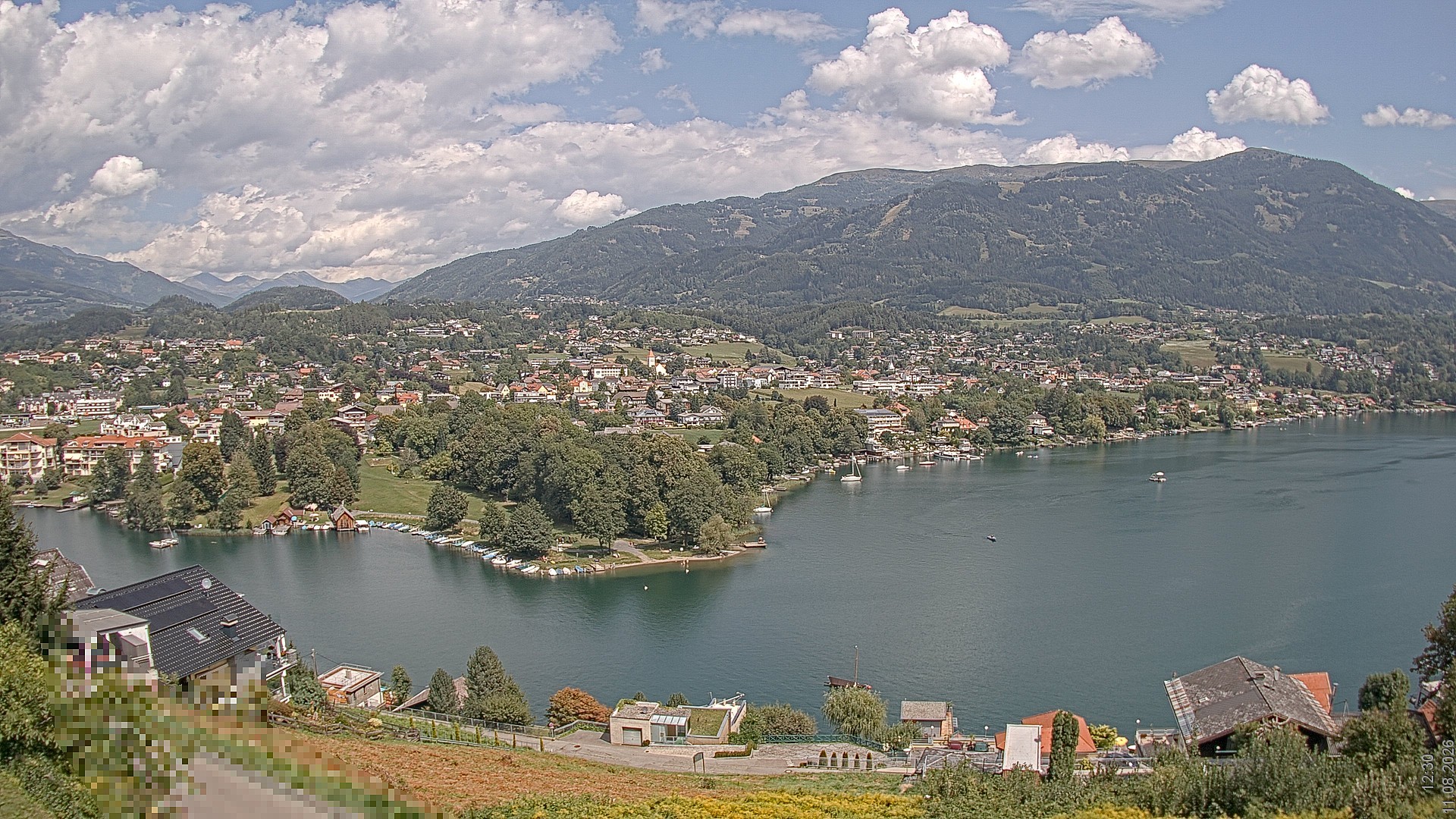 Archived image Webcam Seeboden (Carinthia)