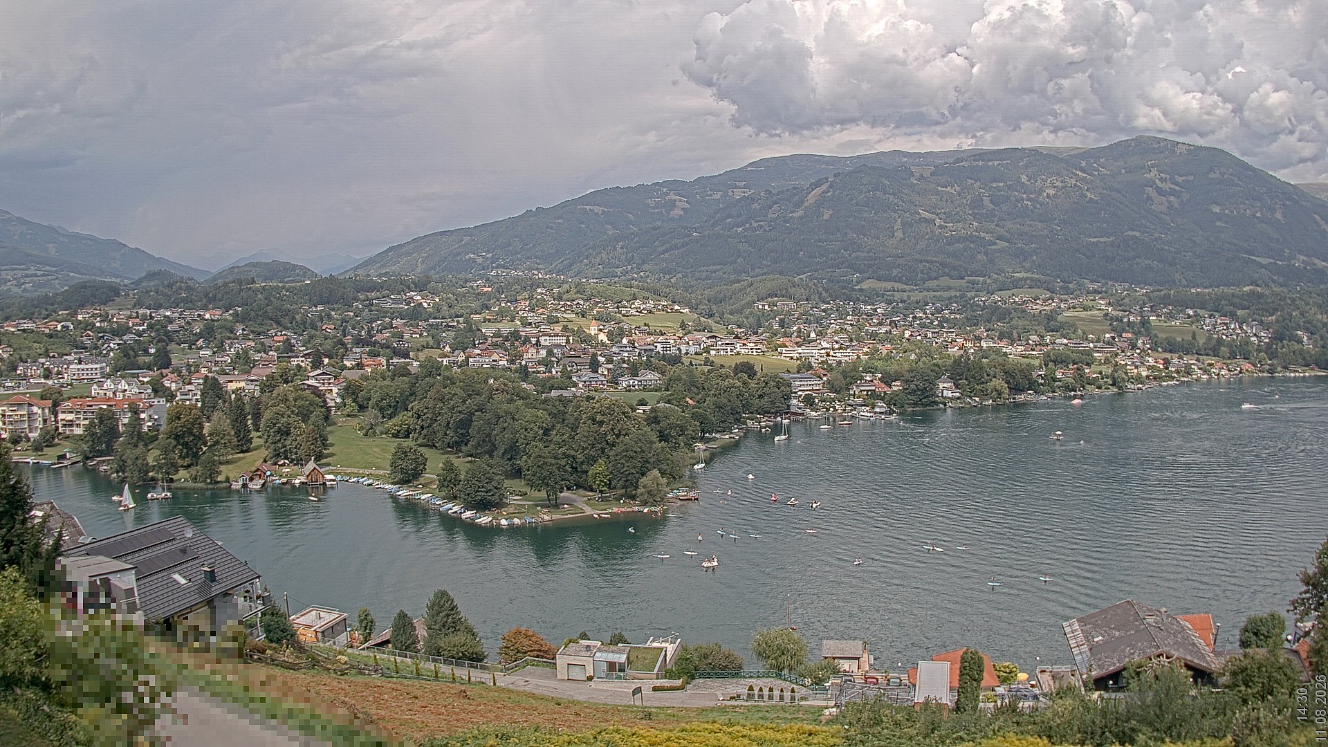 Archived image Webcam Seeboden (Carinthia)