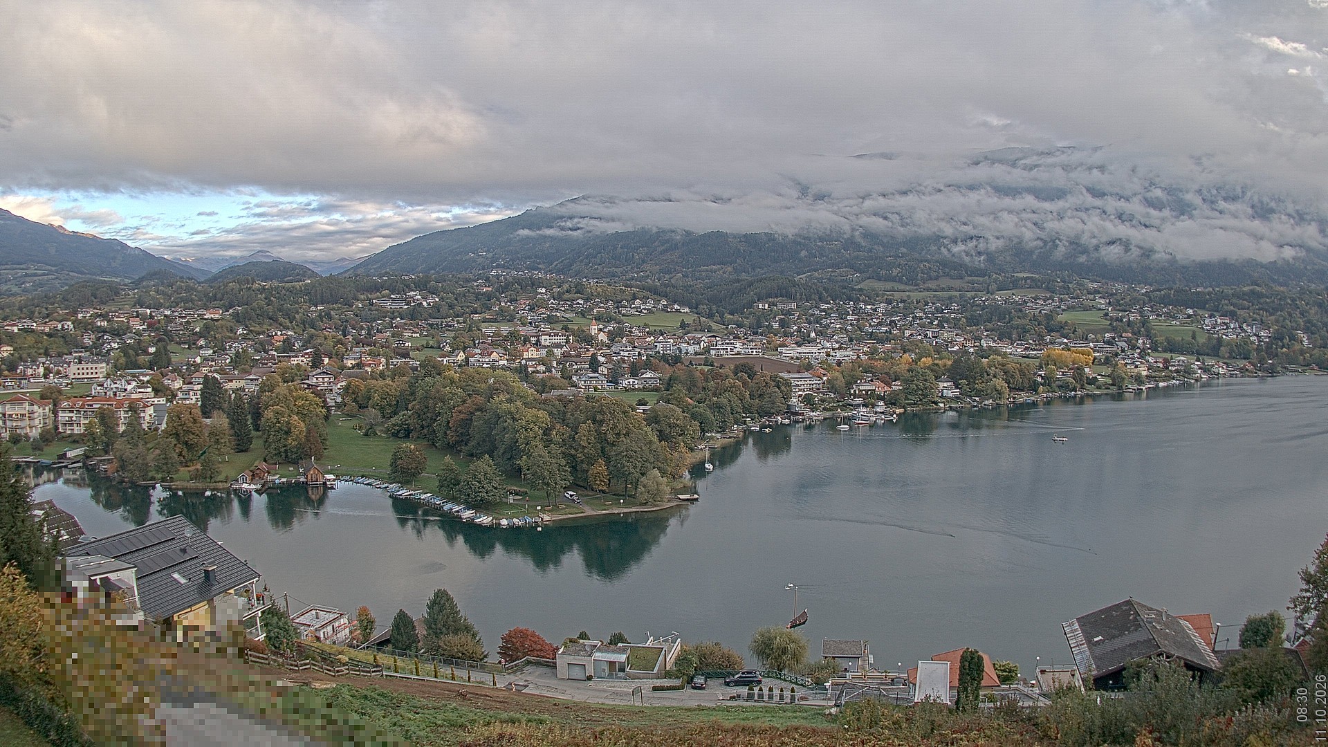 Archived image Webcam Seeboden (Carinthia)
