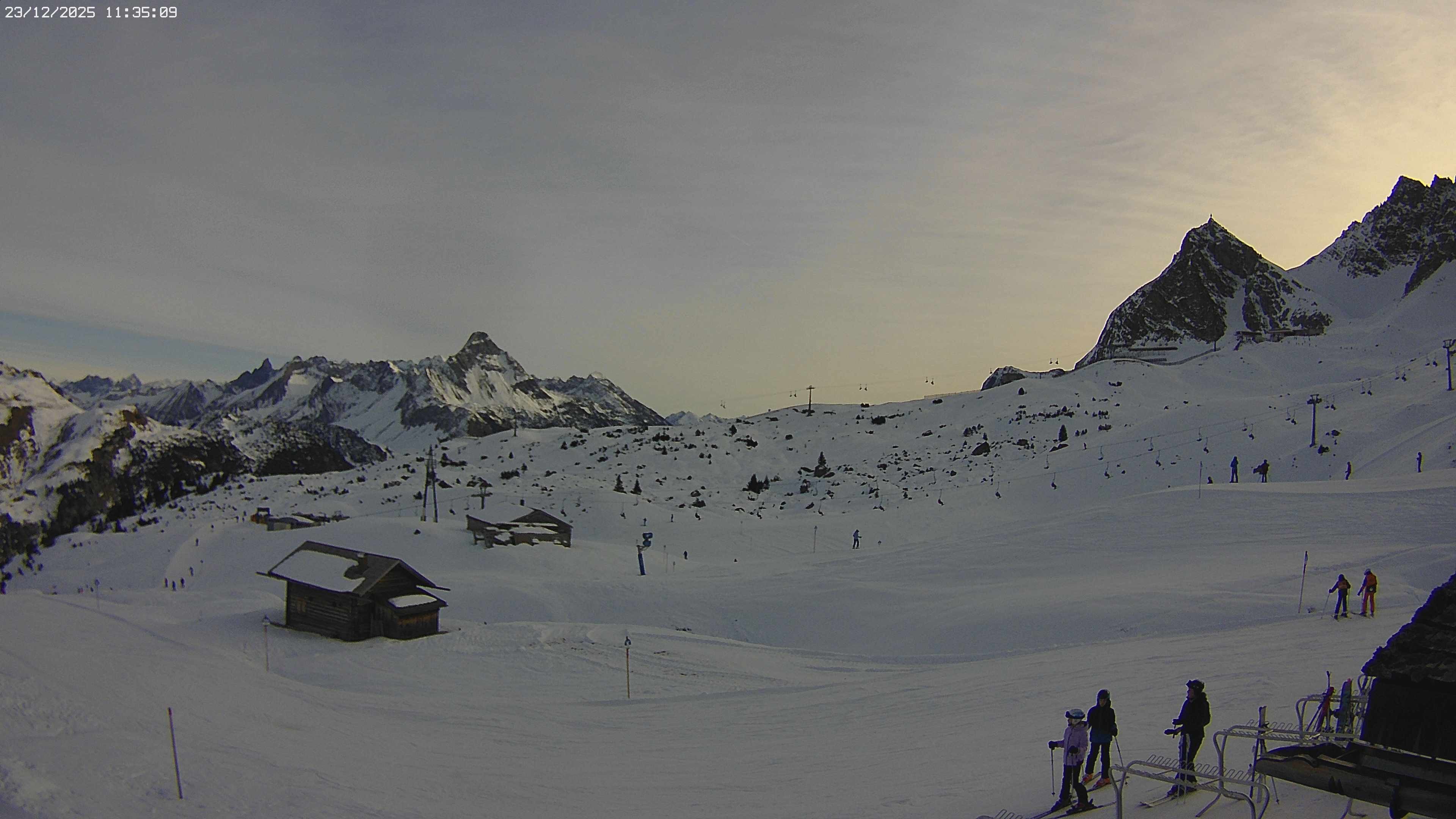 Archiv Foto Webcam Jägeralpe: View Biberkopf