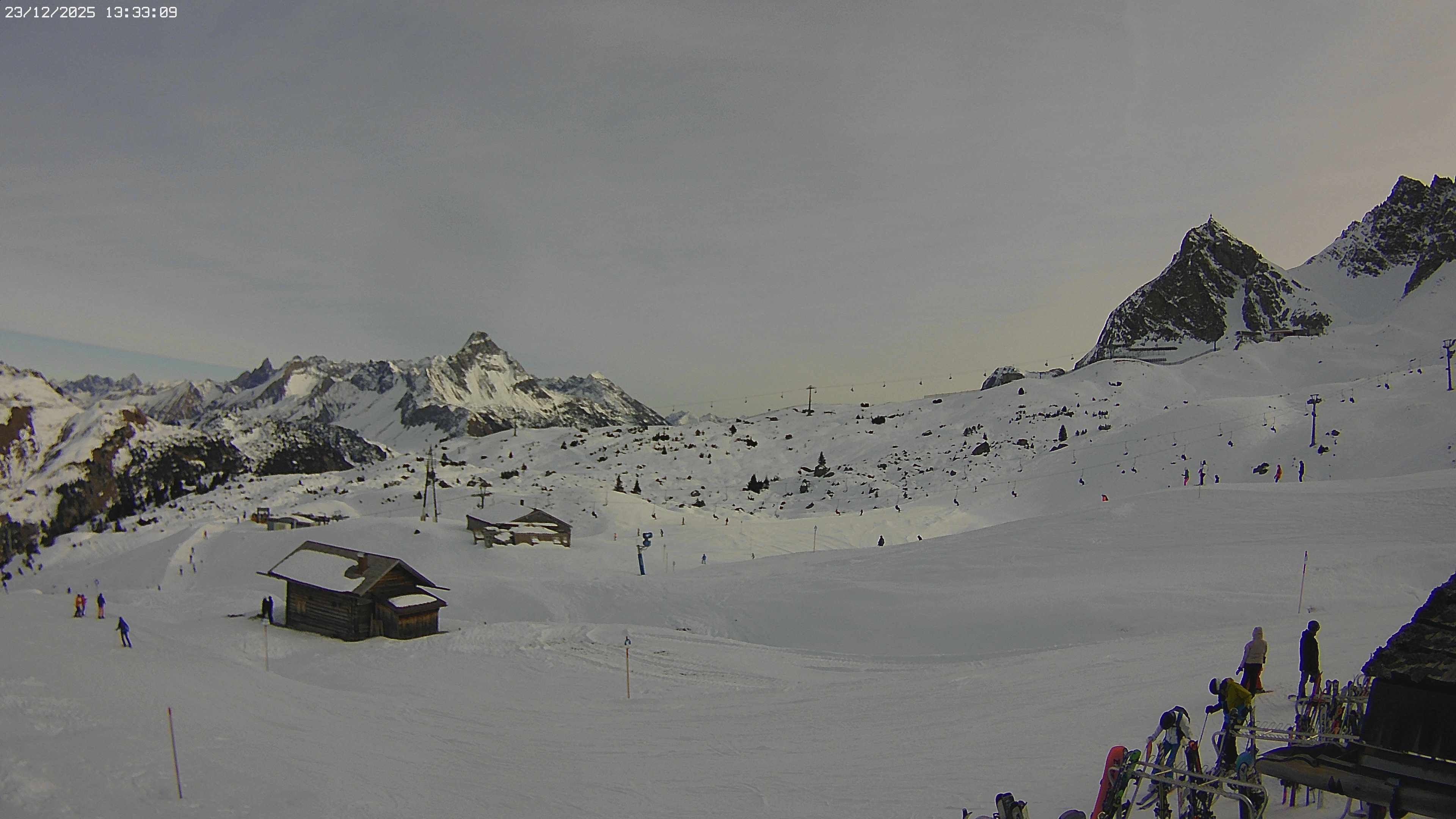 Archiv Foto Webcam Jägeralpe: View Biberkopf