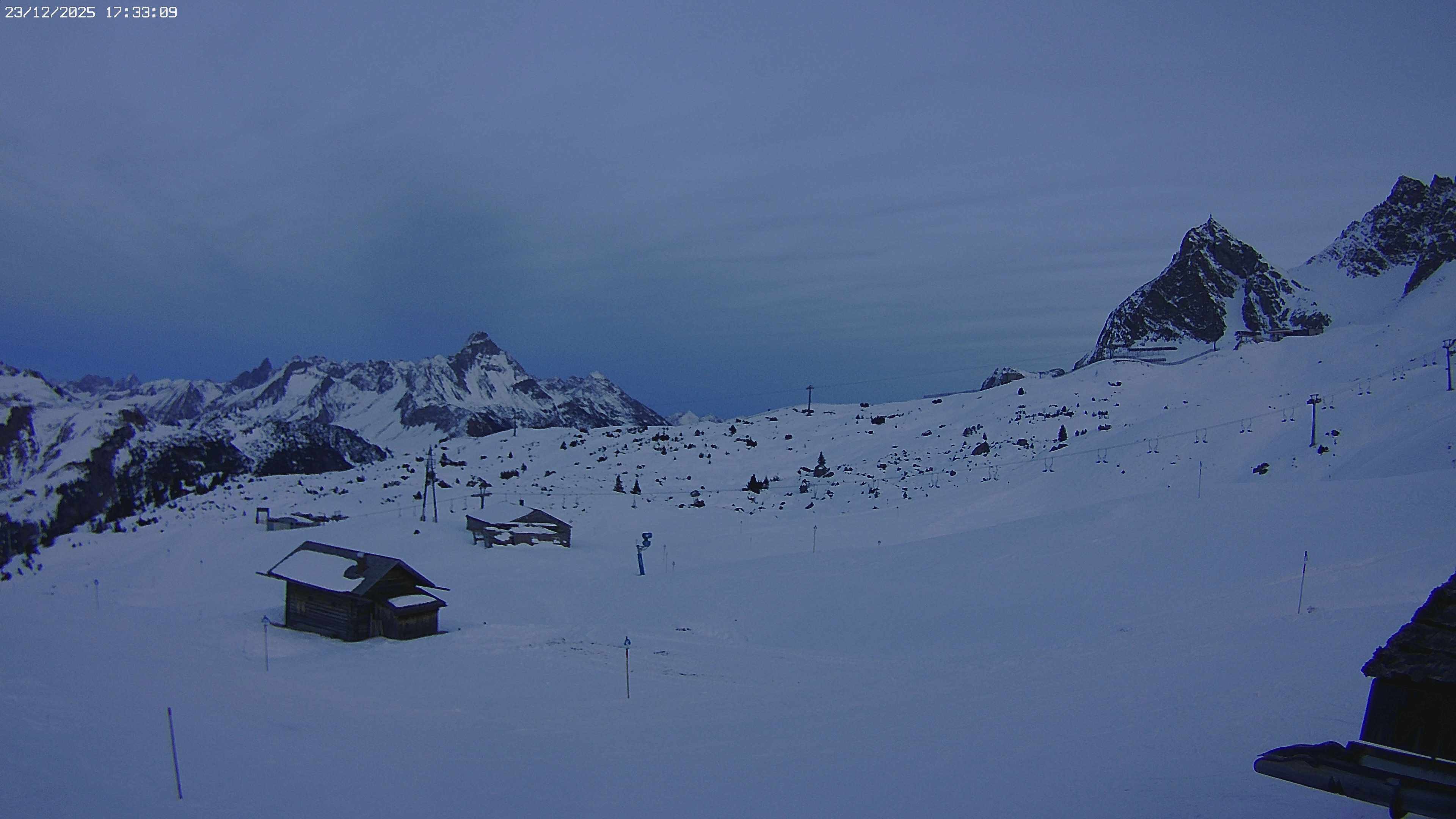 Archiv Foto Webcam Jägeralpe: View Biberkopf