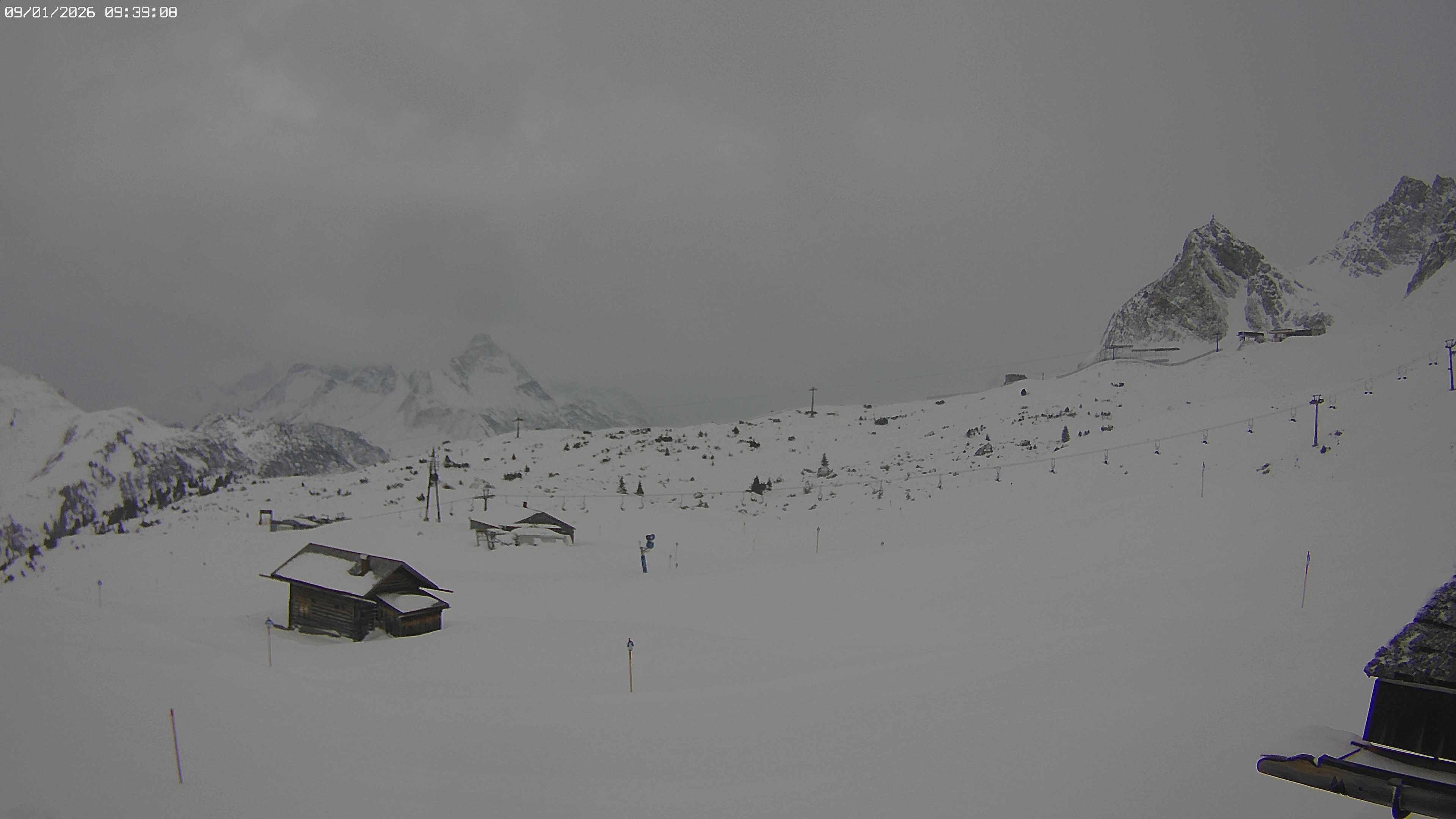 Archiv Foto Webcam Jägeralpe: View Biberkopf