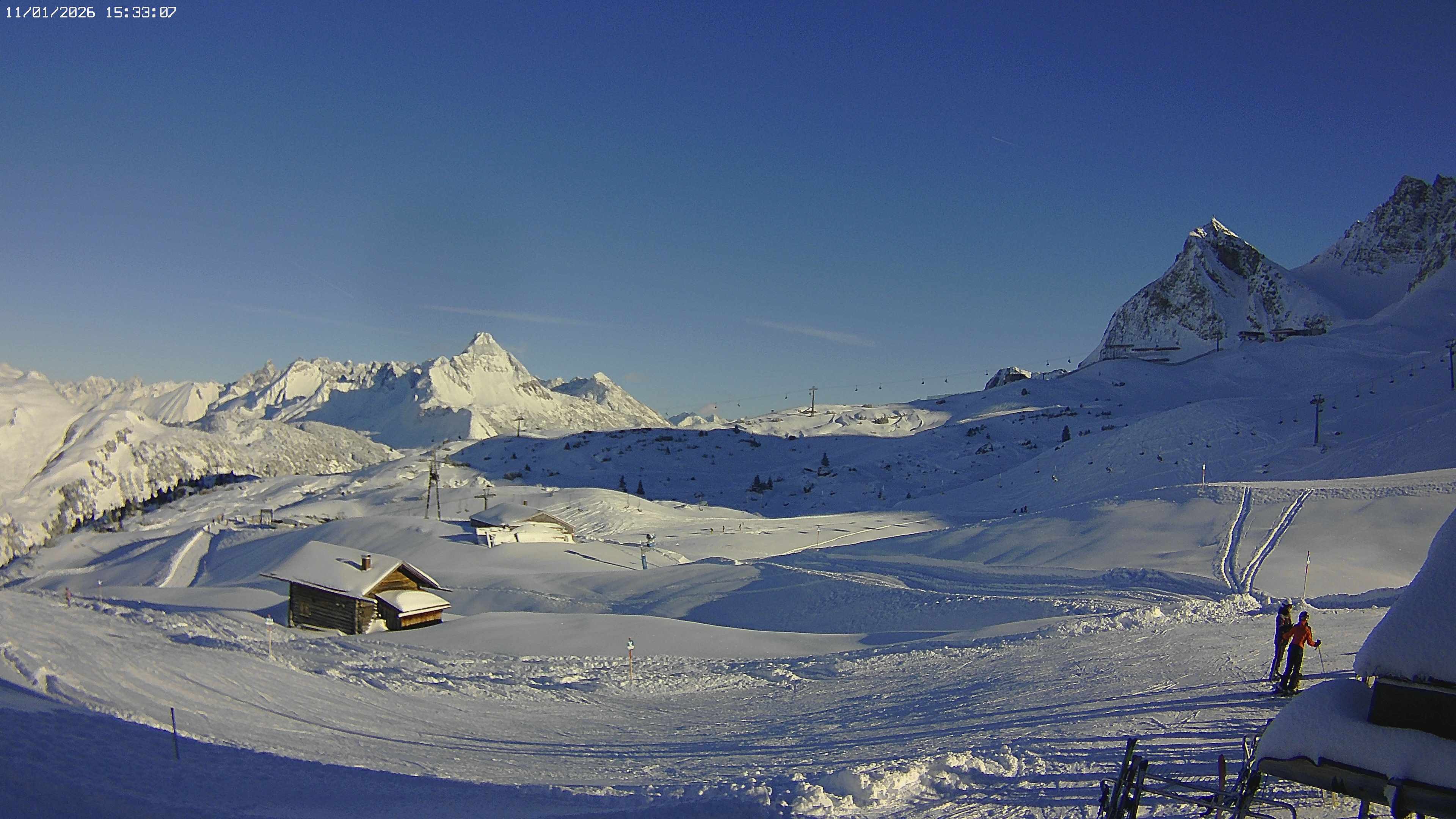 Archiv Foto Webcam Jägeralpe: View Biberkopf