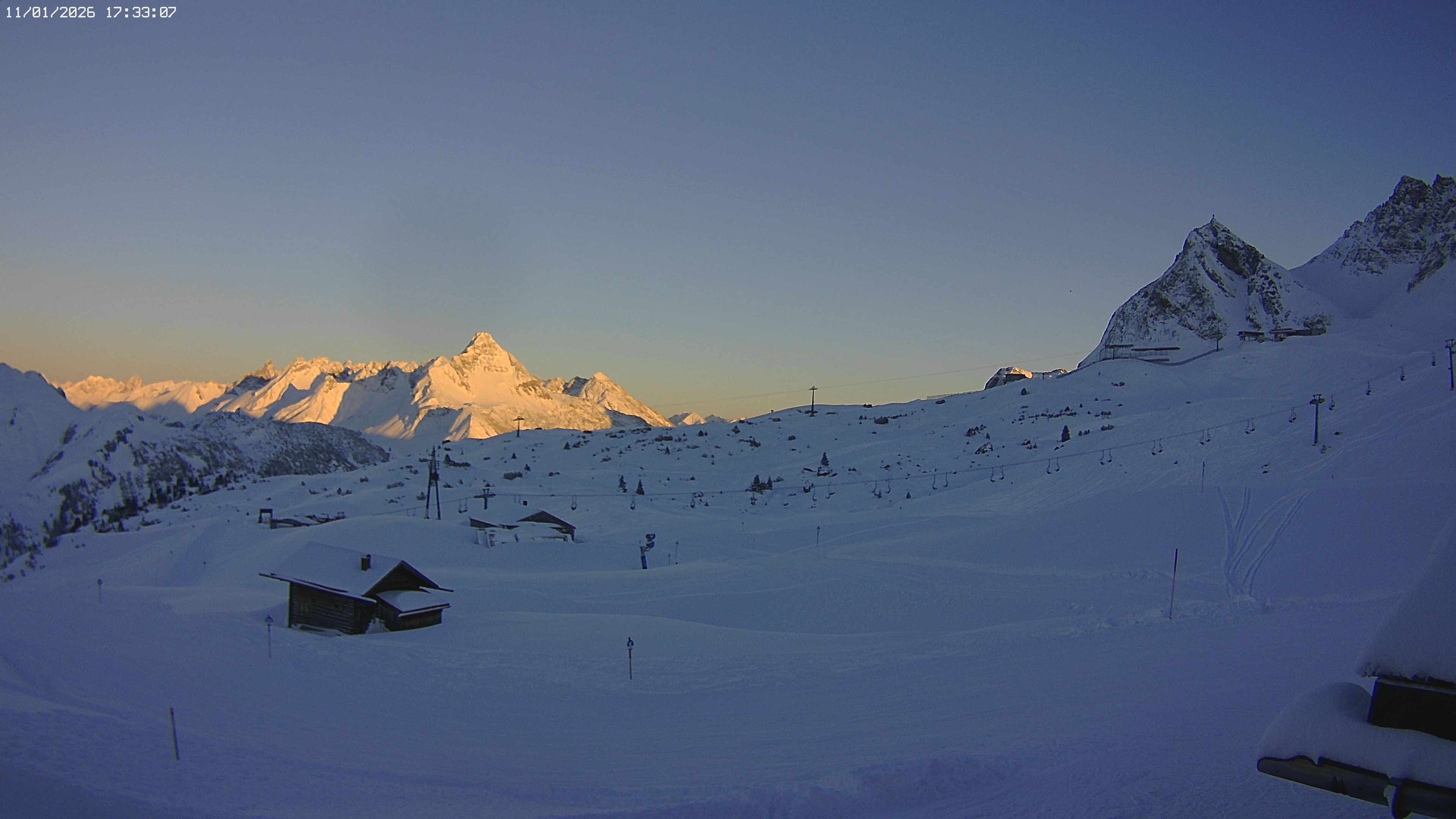 Archiv Foto Webcam Jägeralpe: View Biberkopf