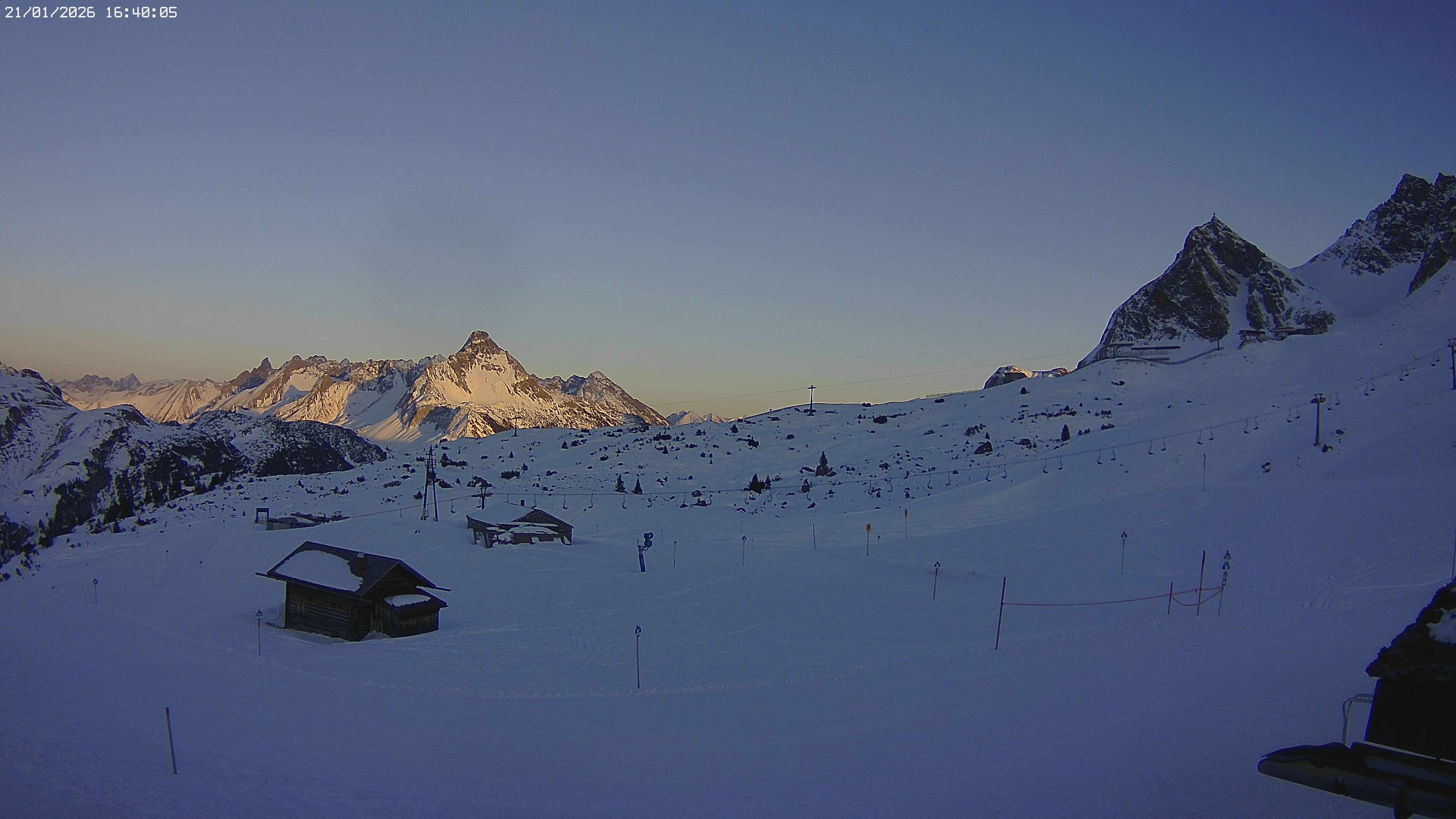 Archiv Foto Webcam Jägeralpe: View Biberkopf