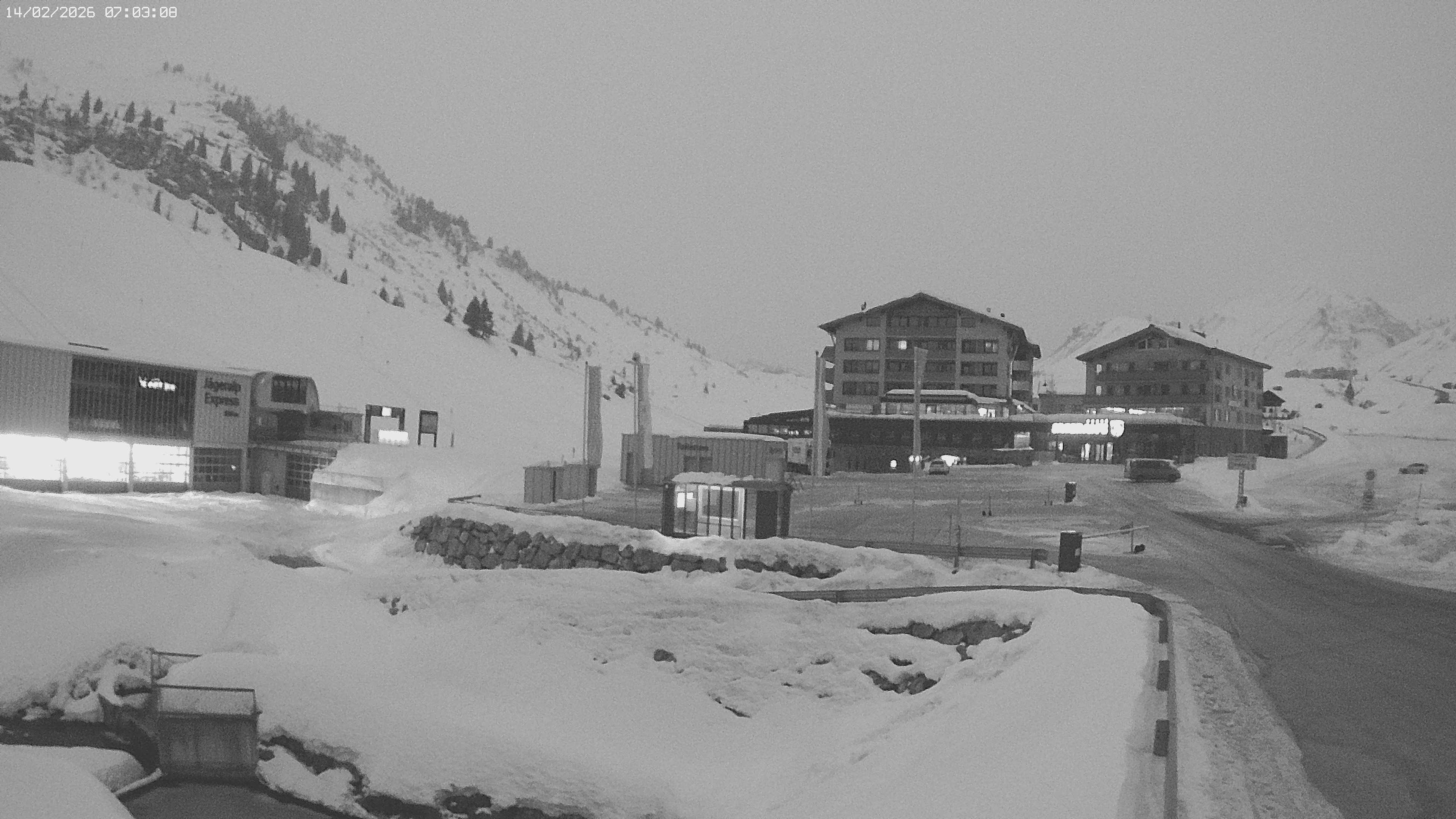 Archiv Foto Webcam Jägeralpe: Blick aufs Hotel