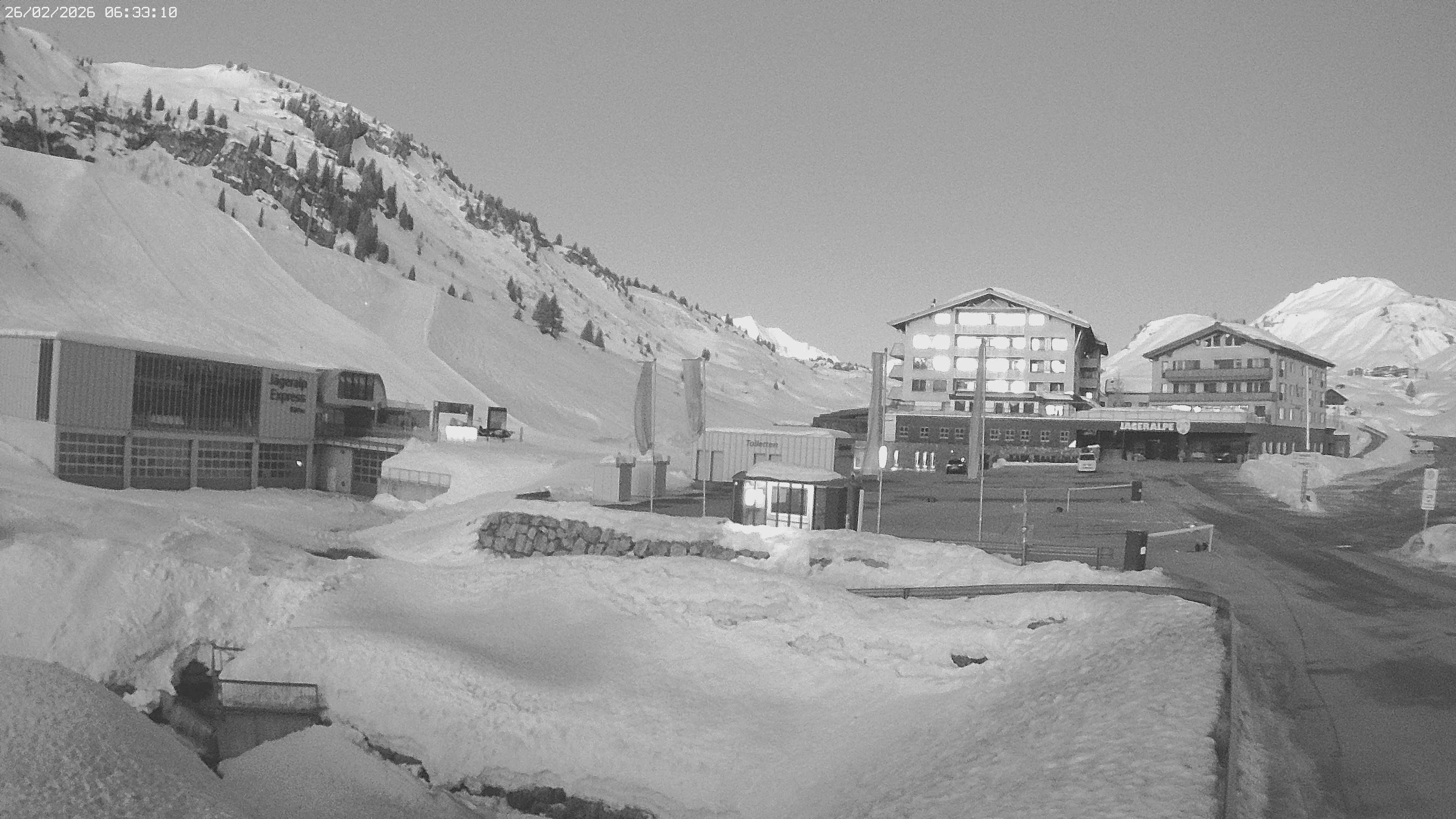 Archived image Webcam Jägeralpe: View Hotel