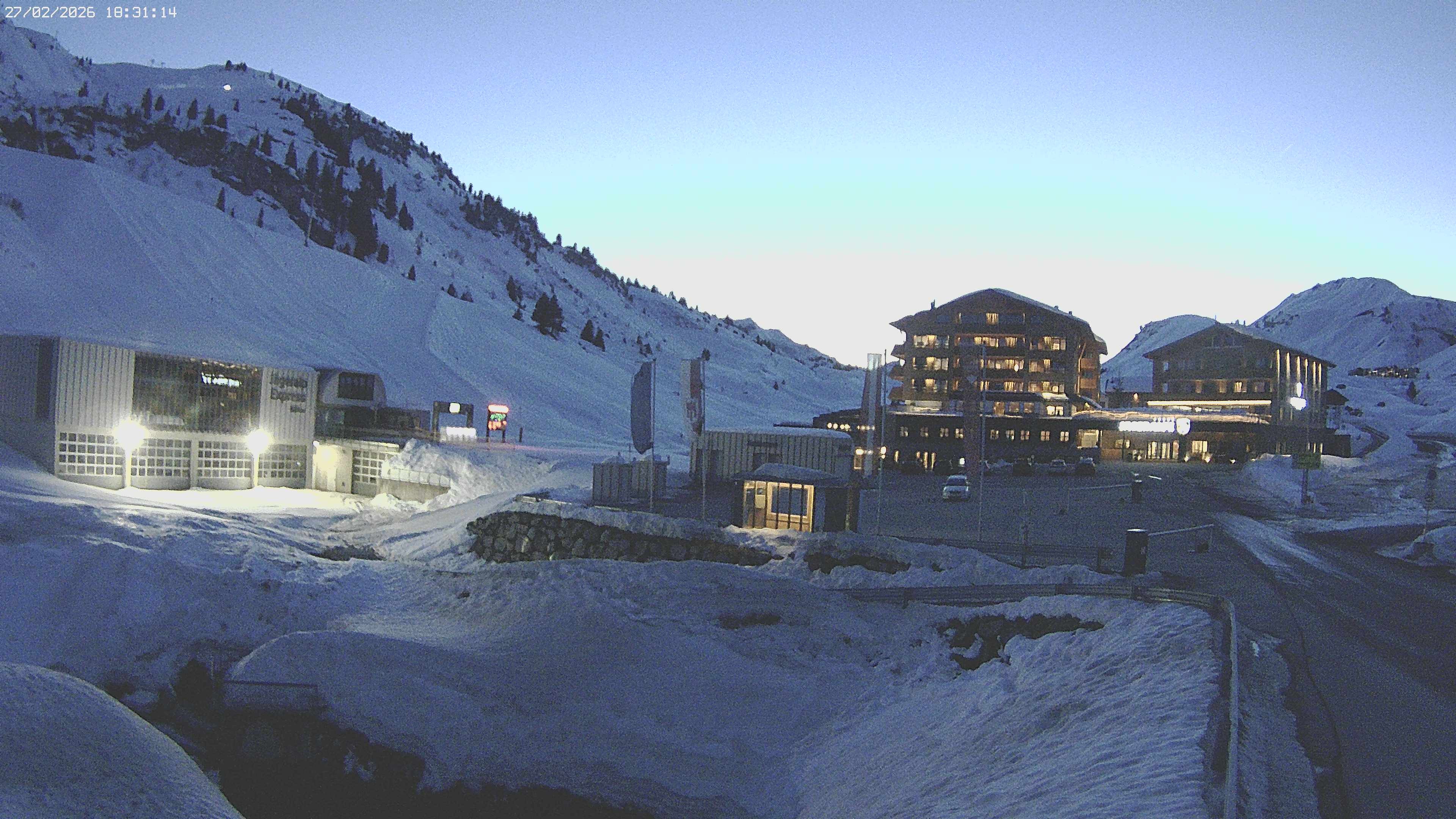 Archiv Foto Webcam Jägeralpe: Blick aufs Hotel